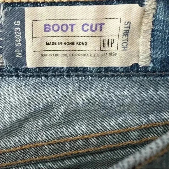 Gap Bootcut size 6L - Picture 3 of 6